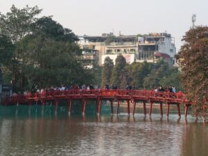 Hoan Kiem Lake in Hanoi, 4 days itinerary in Hanoi