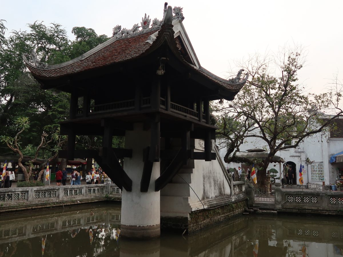 One Pillar Pagoda, Hanoi Vietnam