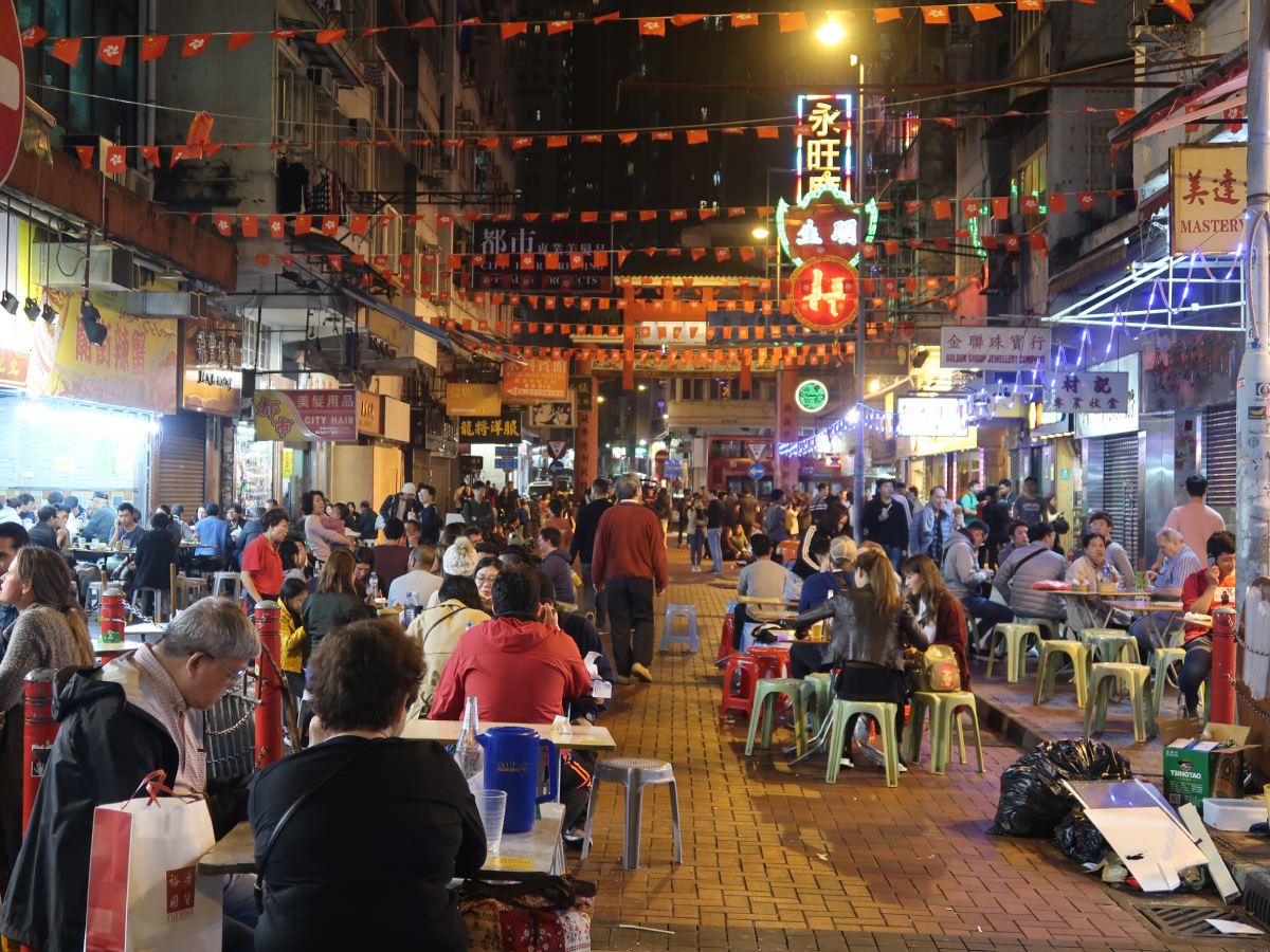 Temple street night market