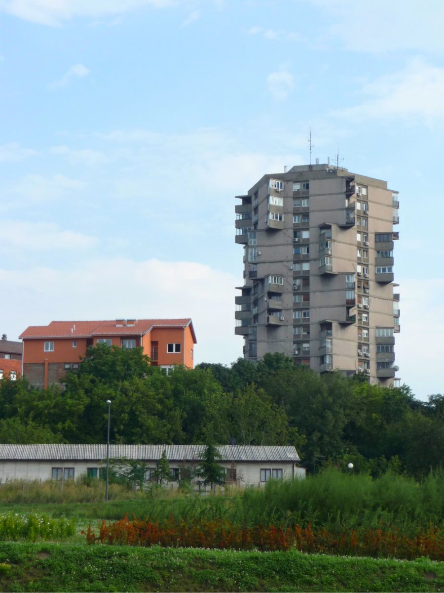 Brutalist architecture in Belgrade