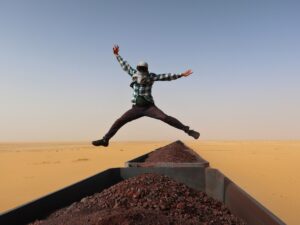 Iron Ore Train Mauritania