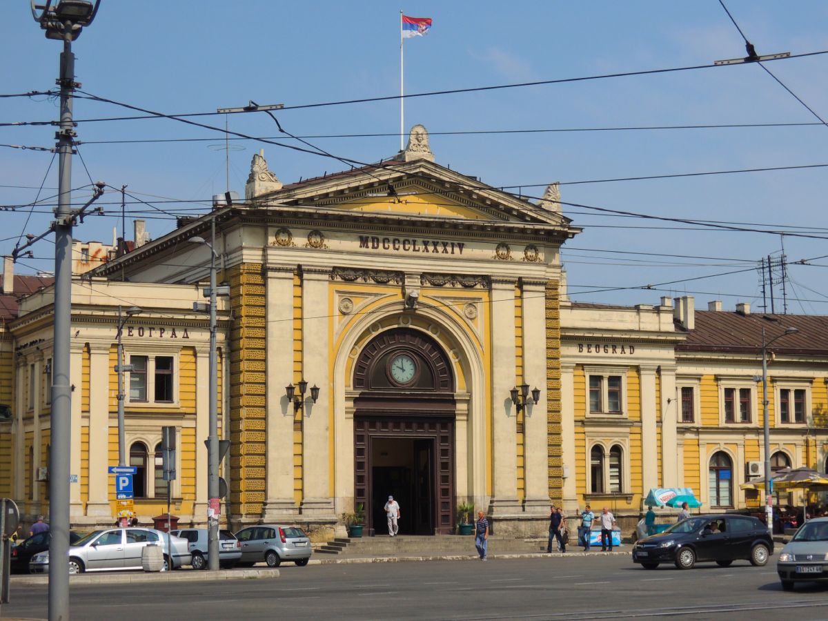 old Belgrade train station