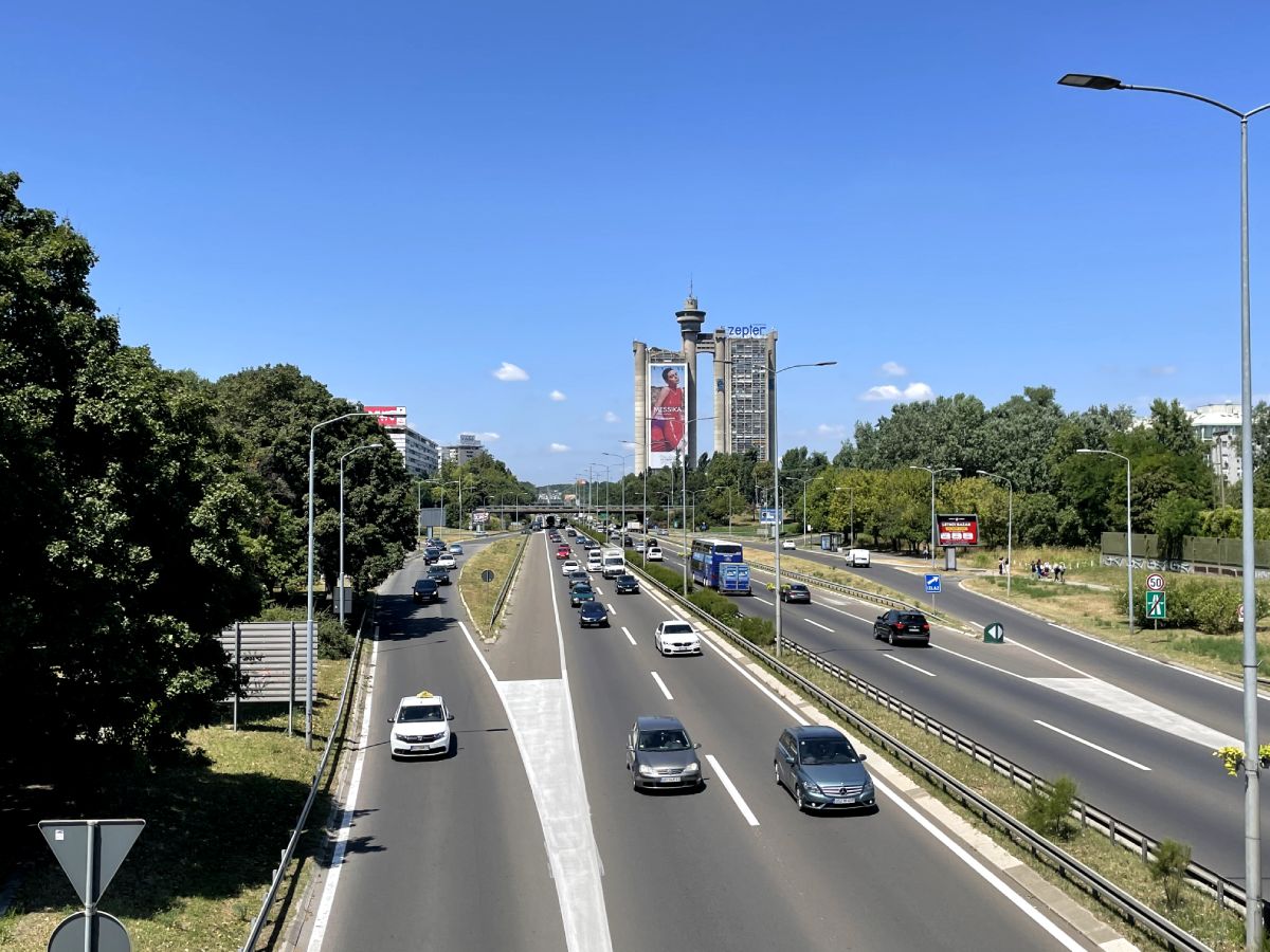 New Belgrade with Genex Tower