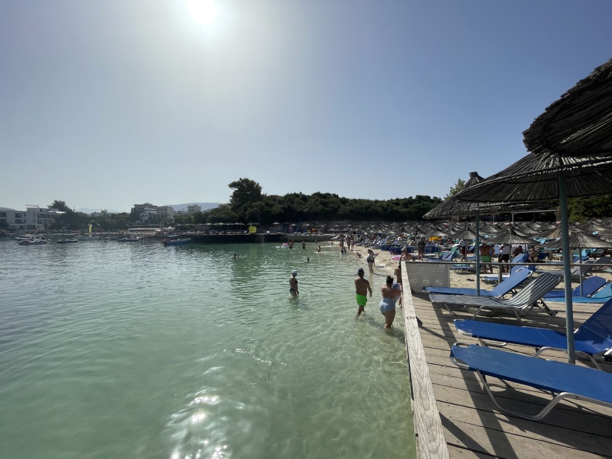 Lori Beach in Ksamil