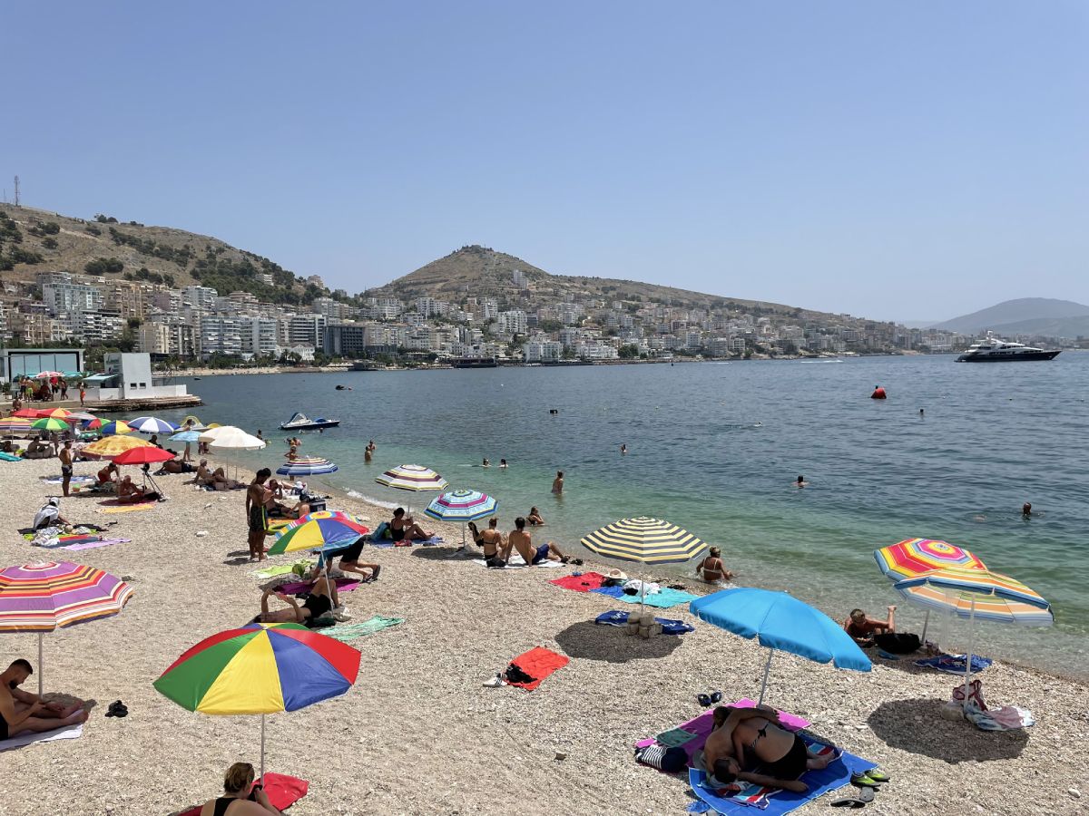 Saranda Beach in Saranda