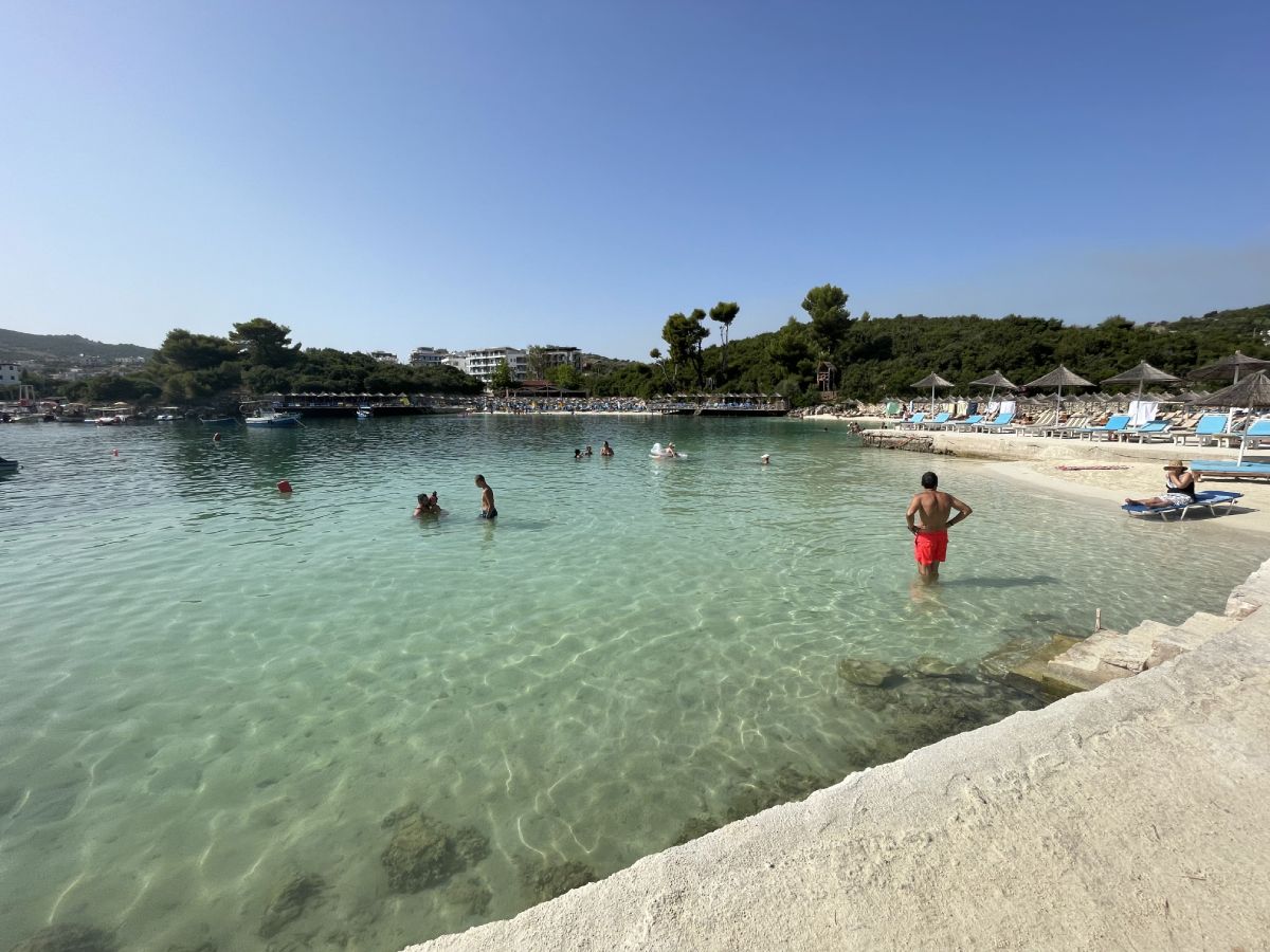 Puerto Rico Beach in Ksamil