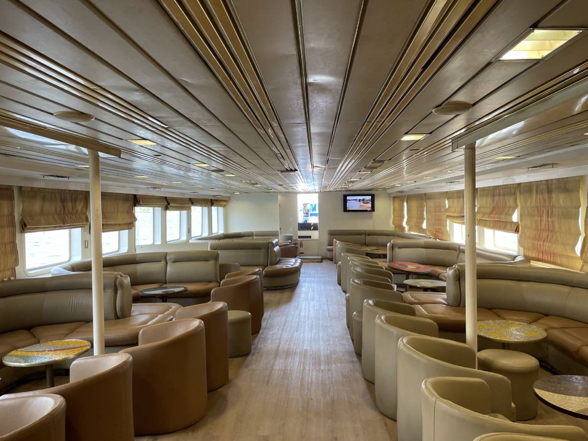 ferry interior in first floor