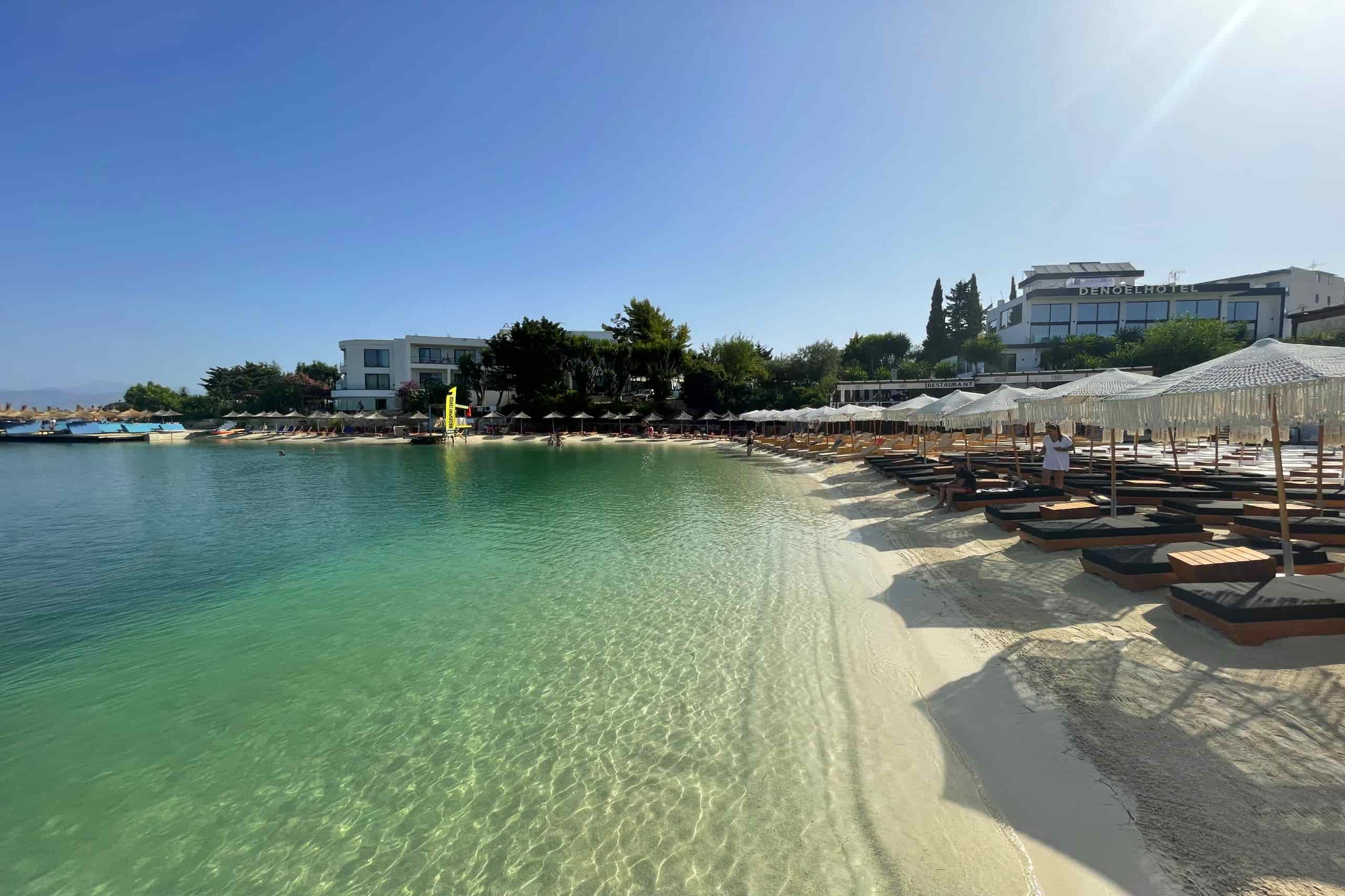 best beach ksamil albania