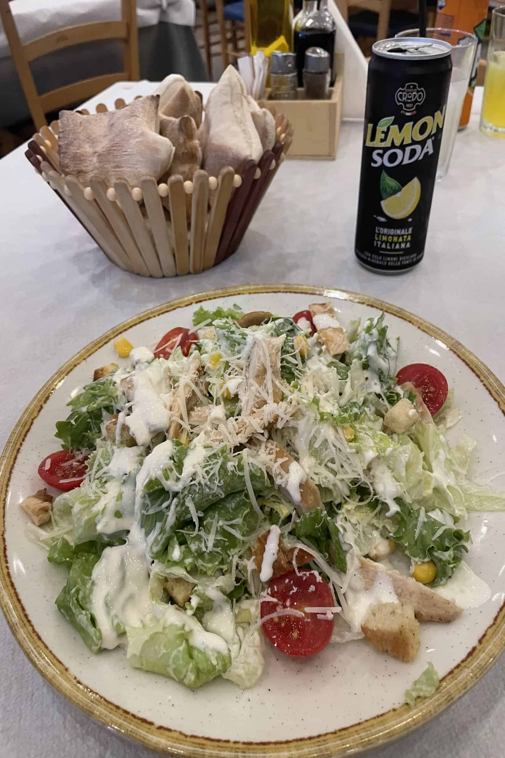 restaurant ksamil albania greek salad