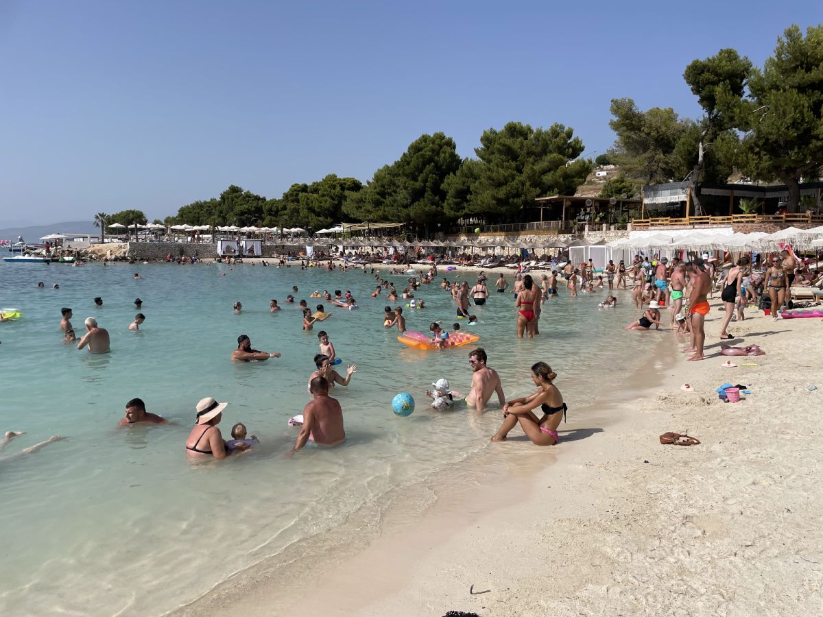 Ksamilit Beach in Ksamil