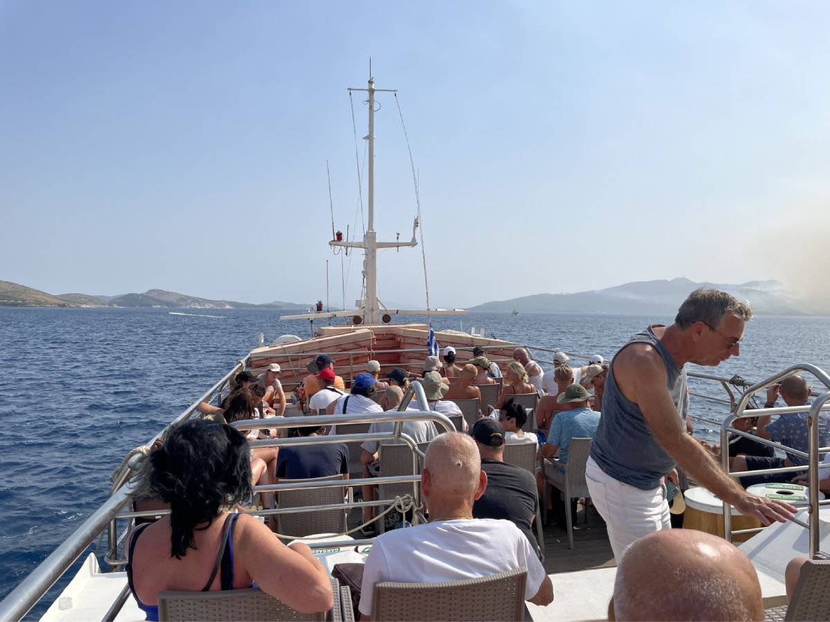 ferry upper deck