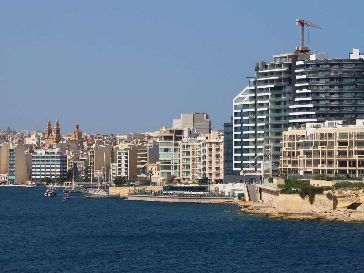 view on Sliema