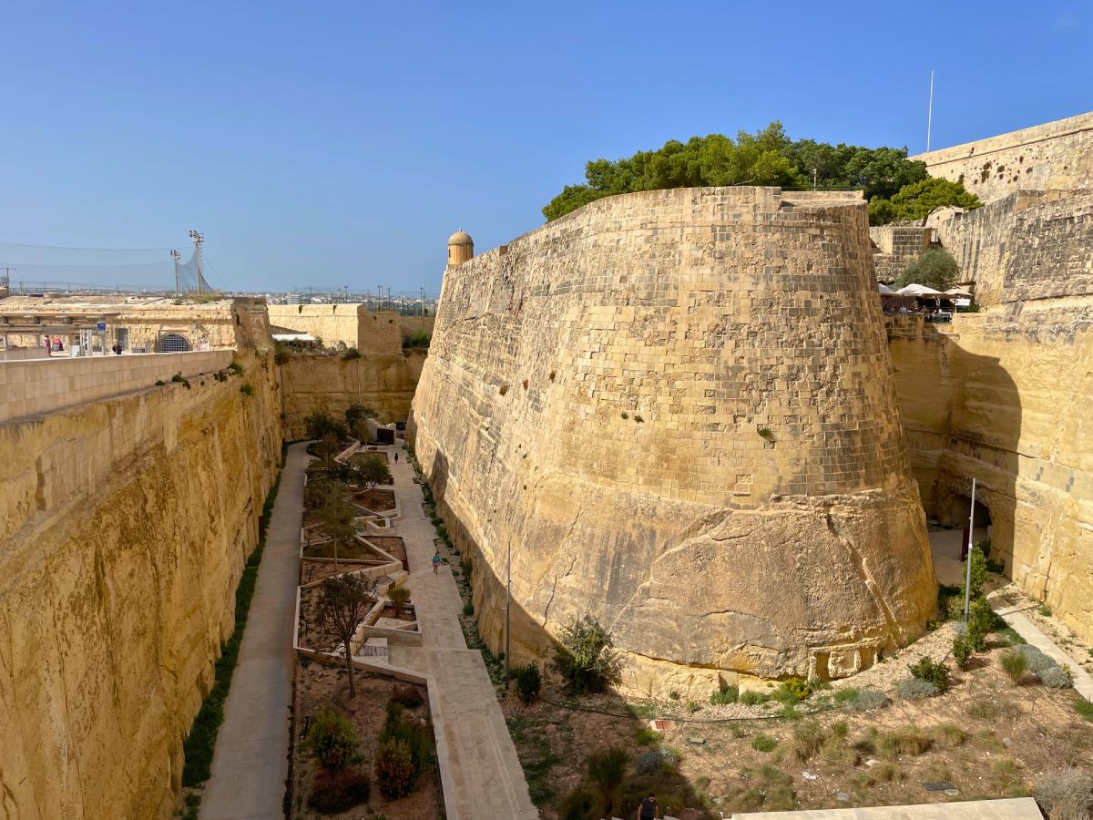 St. John's Bastion wall