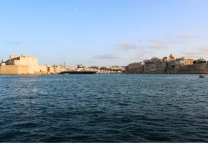 view of Three Cities Malta from Valletta