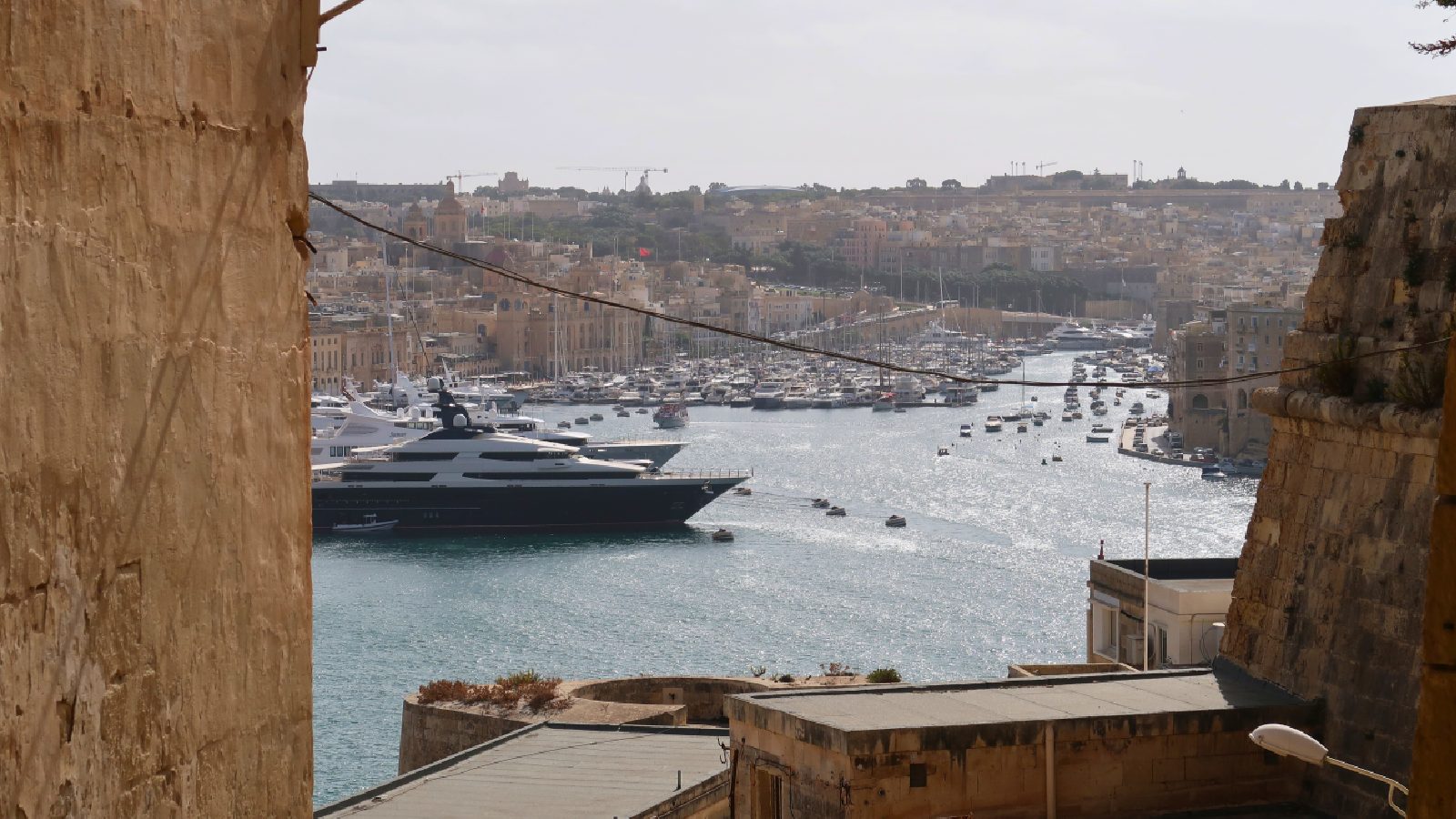 View from Upper Barrakka Gardens