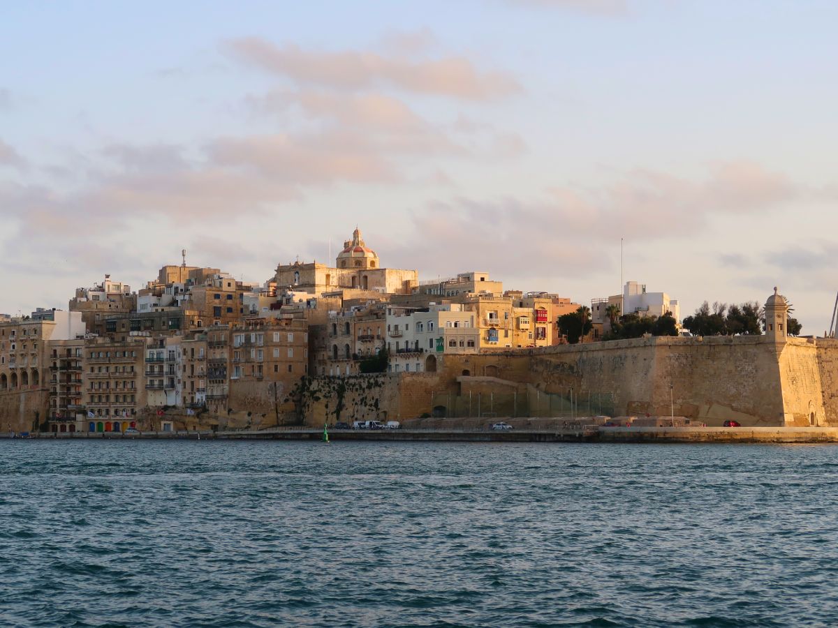 View on Three Cities from valletta