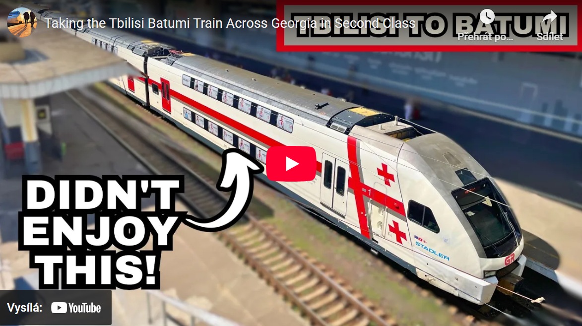 taking the tbilisi batumi train across georgia in second class