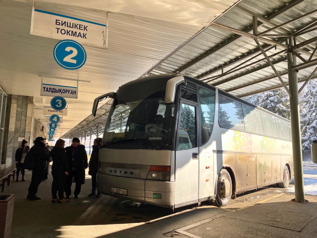 Almaty to Bishkek bus